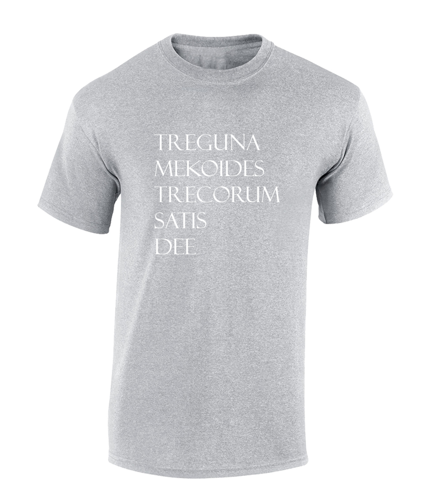 TREGUNA MEKOIDES MENS T SHIRT COOL MAGIC SPELL RETRO COMEDY FUNNY FILM TOP