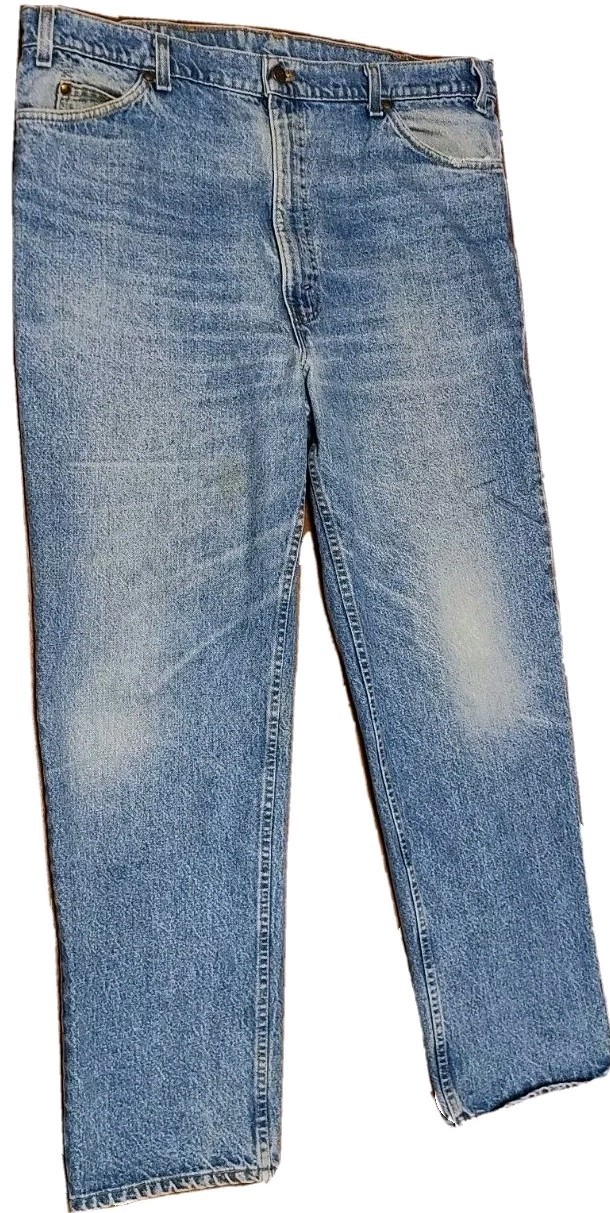 LEVI’S 540 Relaxed Fit Jeans Mens Size 42X32 (40X32) USA MADE Vintage Denim Blue