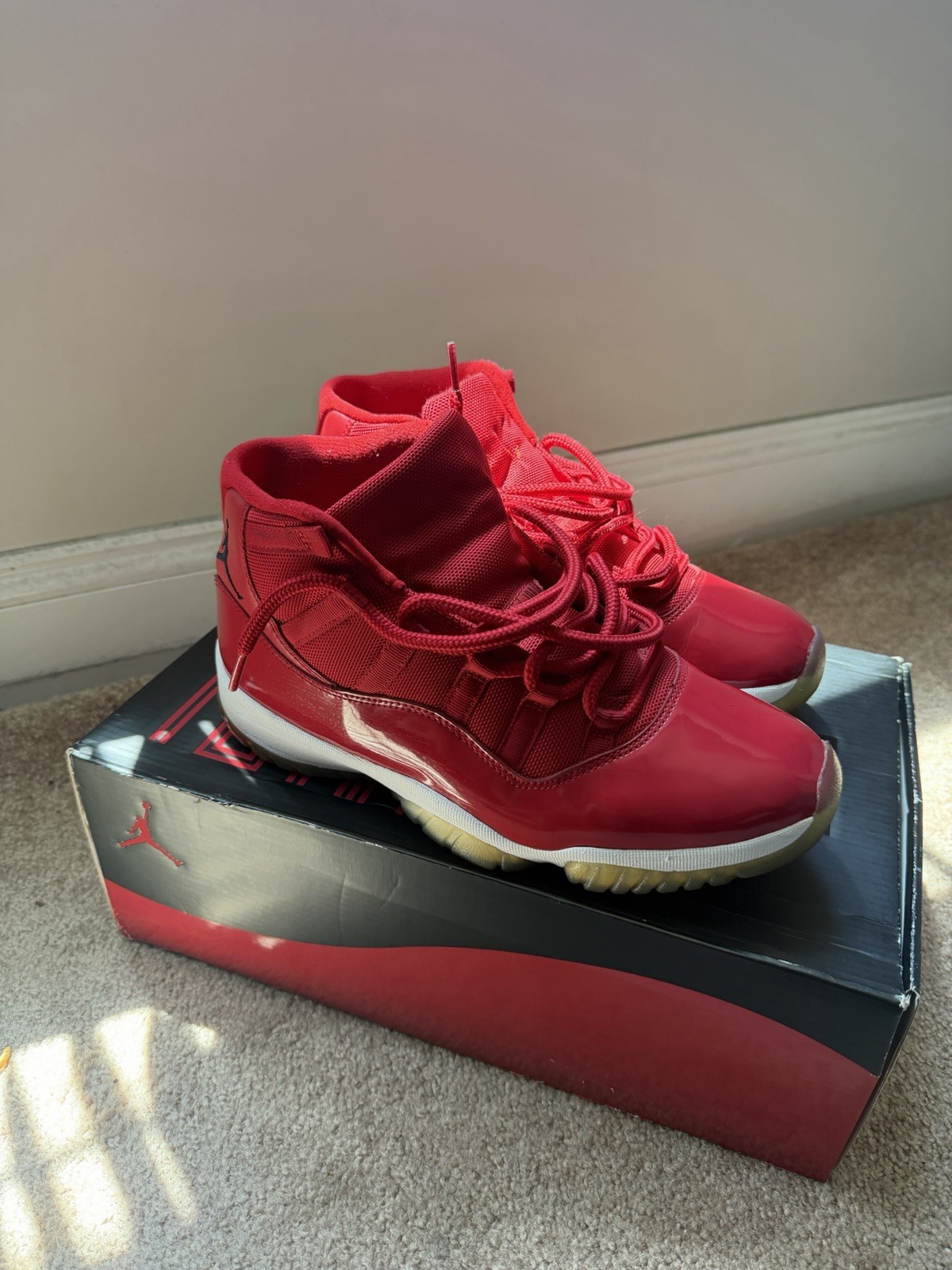 Jordan Air Jordan 11 Retro High Win Like ’96 Gym Red/Black/White 9.5Mens