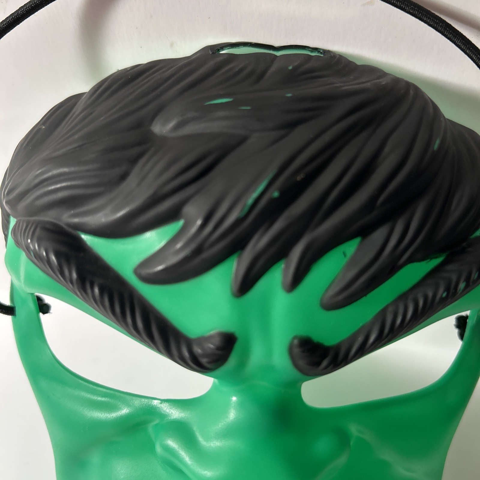 2 MARVEL 2011/2015 Incredible HULK Green Hard Plastic Kids Halloween Masks