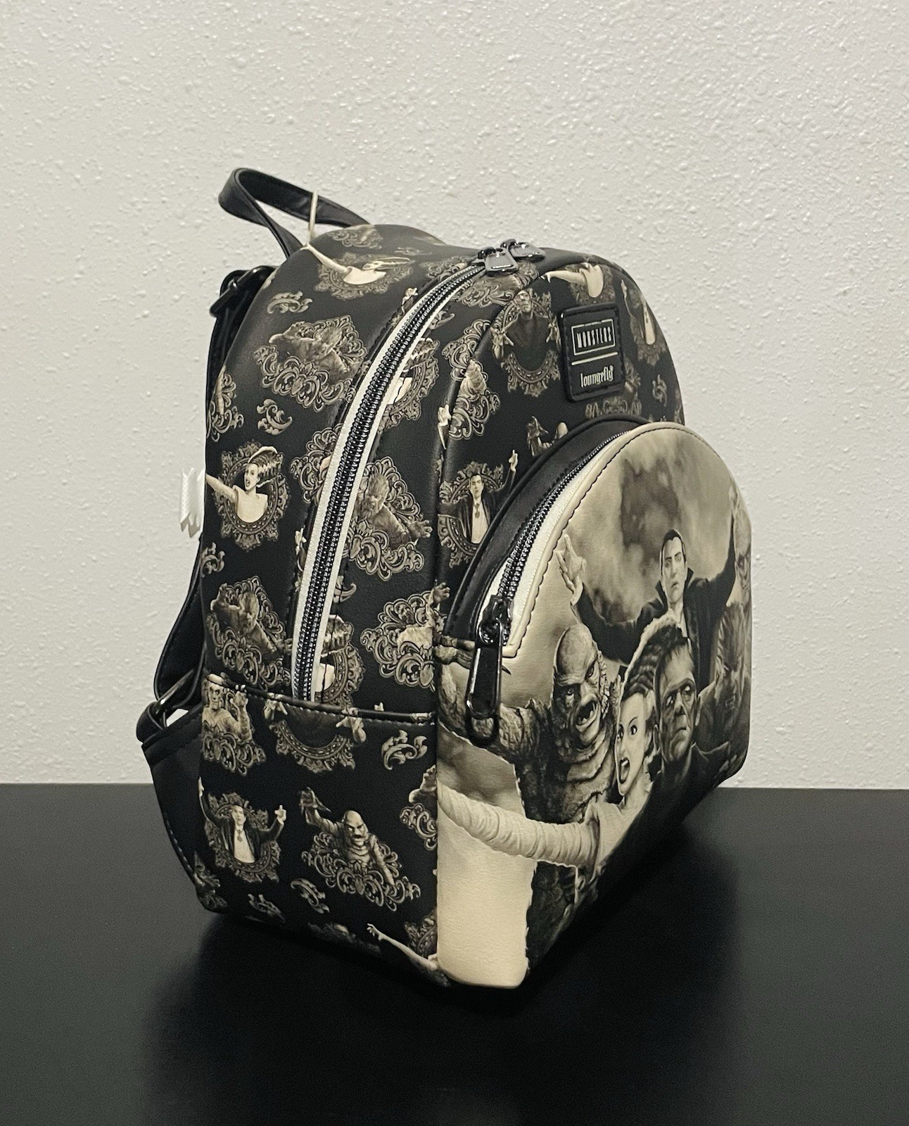 Loungefly Universal Monsters Sepia Mini Backpack