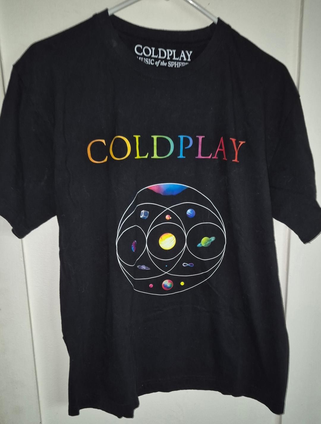 COLDPLAY Concert Tour T Shirt lp cd M Medium