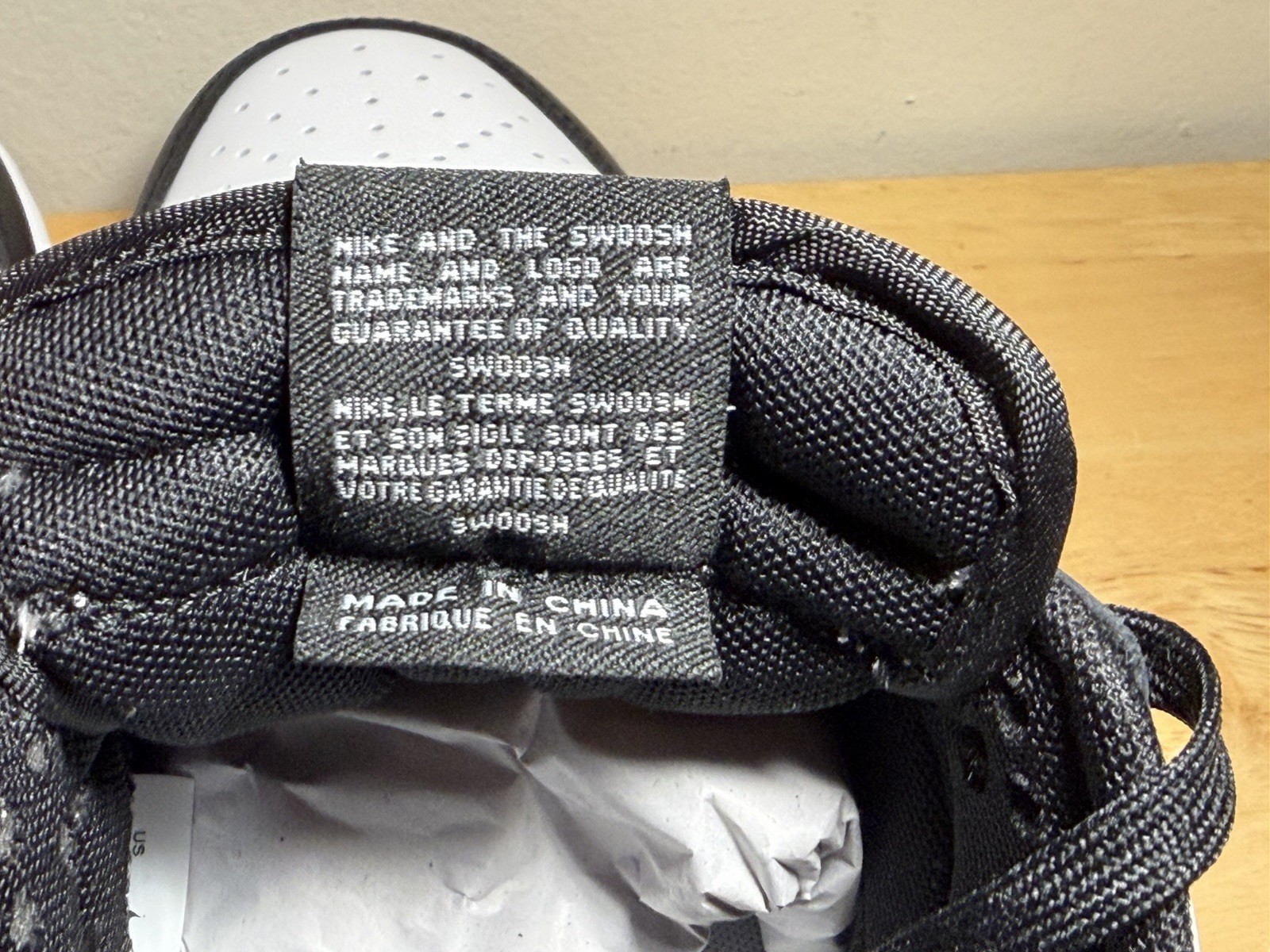 Nike Dunk Low Retro DD1391-100 – Size 11.5 – White Black Panda Shoes