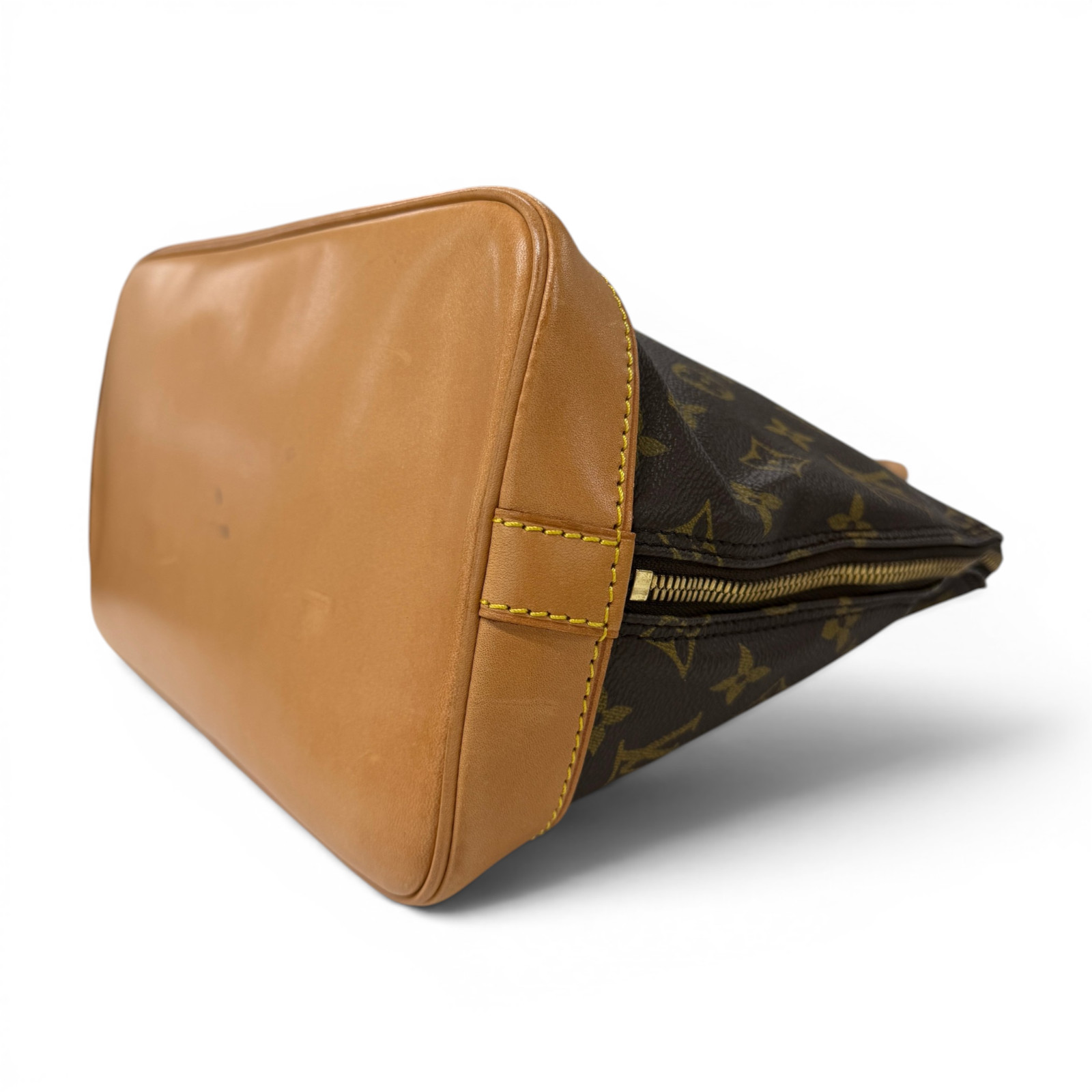 Louis Vuitton Alma PM Monogram Hand Bag M51130 Brown Top Handle Satchel France