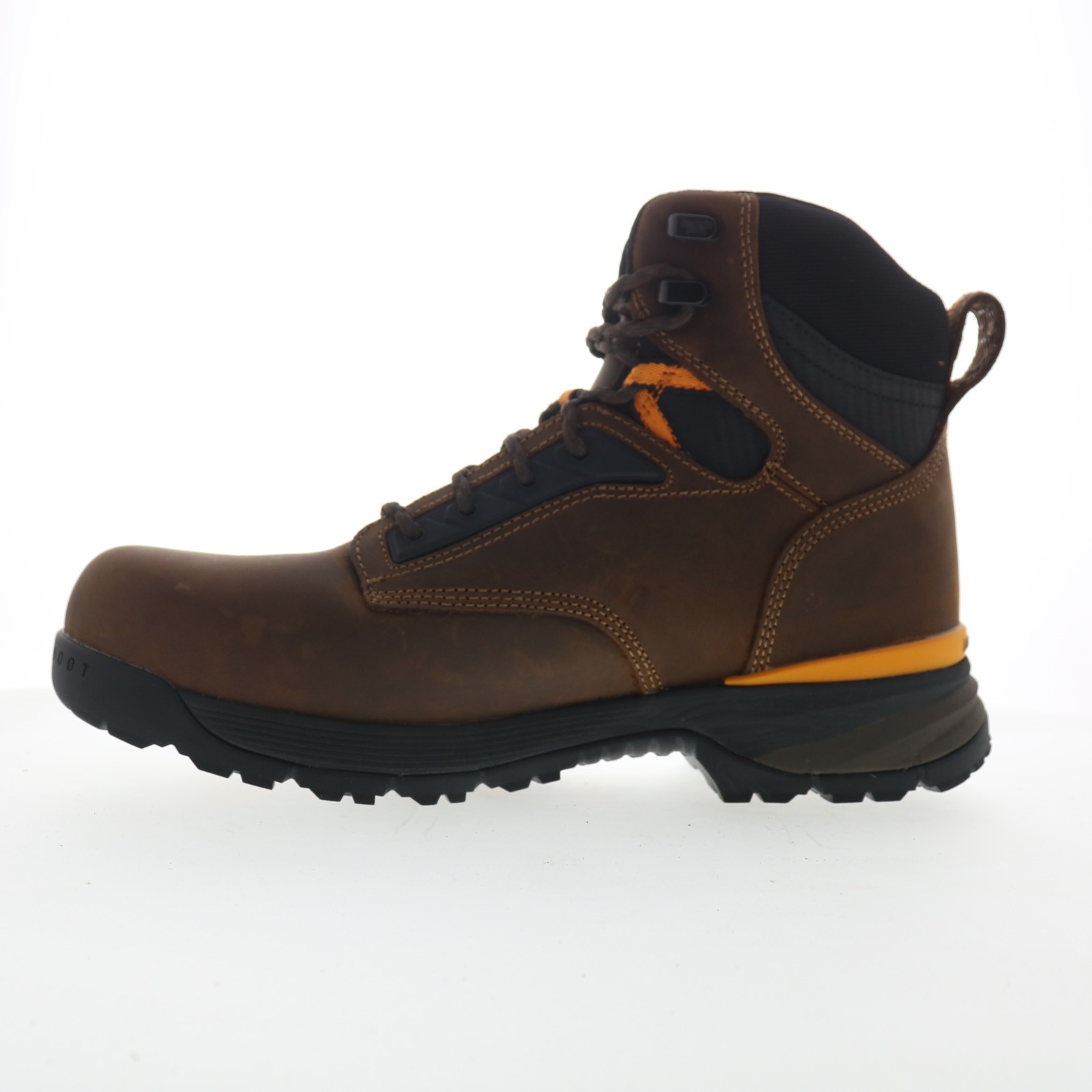 Georgia Boot TBD Alloy Toe Waterproof 6″ Work Boot Mens Brown Work Boots
