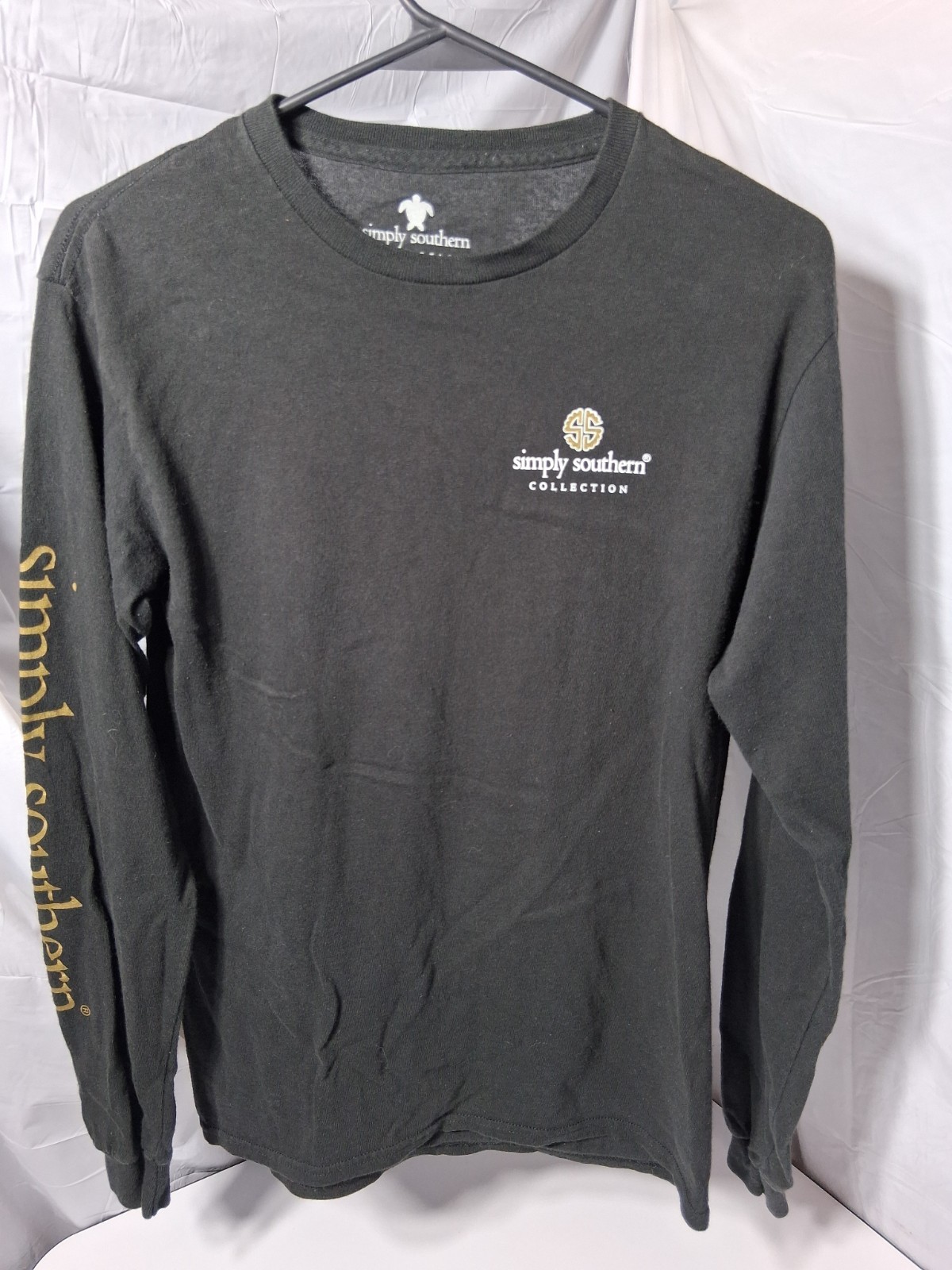 Simply Southern long sleeve holiday Christmas shirt Black