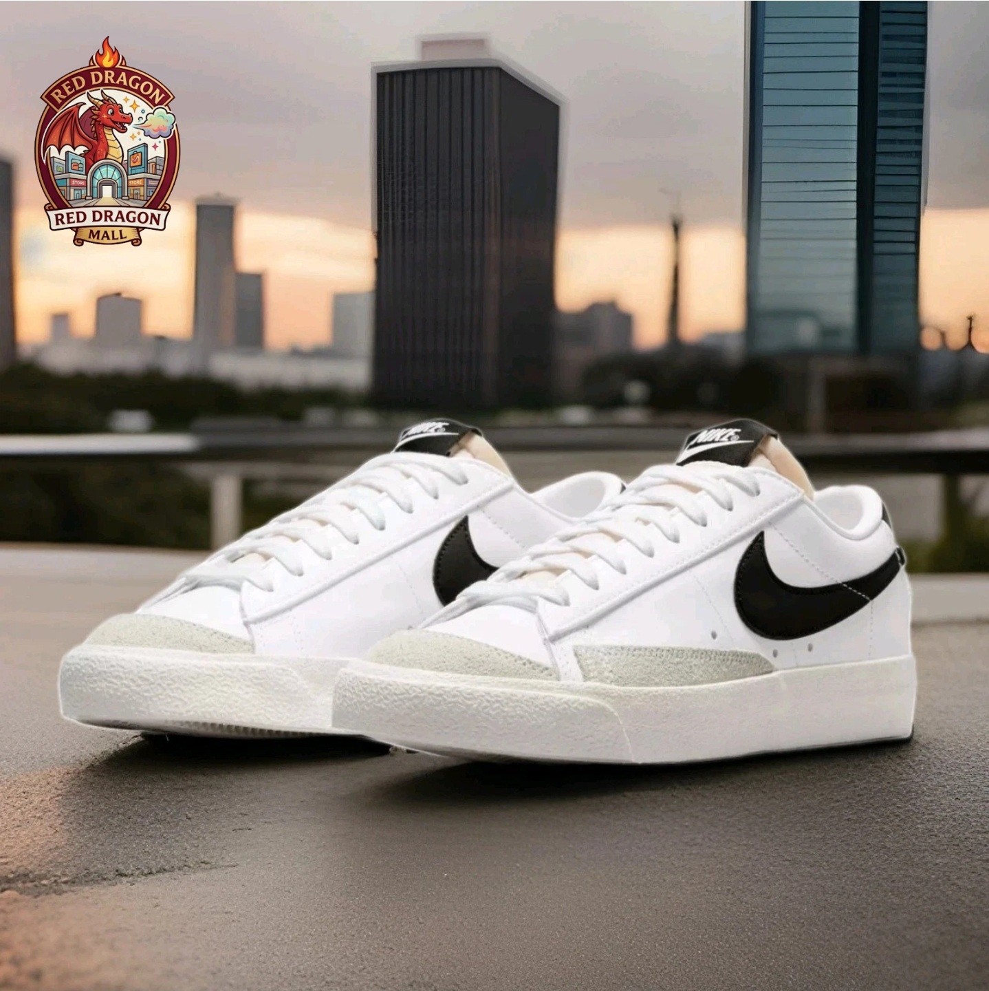Nike Blazer Low ’77 White Sail Casual Shoe Sneaker Retro DC4769-102 – Women’s 12