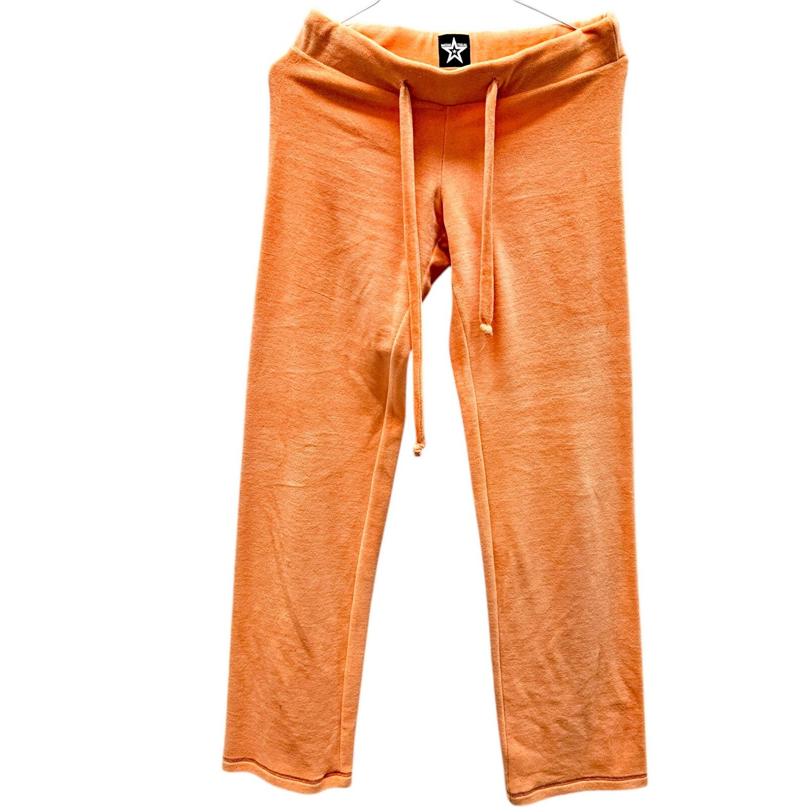 MASHA TSIGAL – Original Y2K Fleece Combo Set, Peach Orange, Size M (44-46)