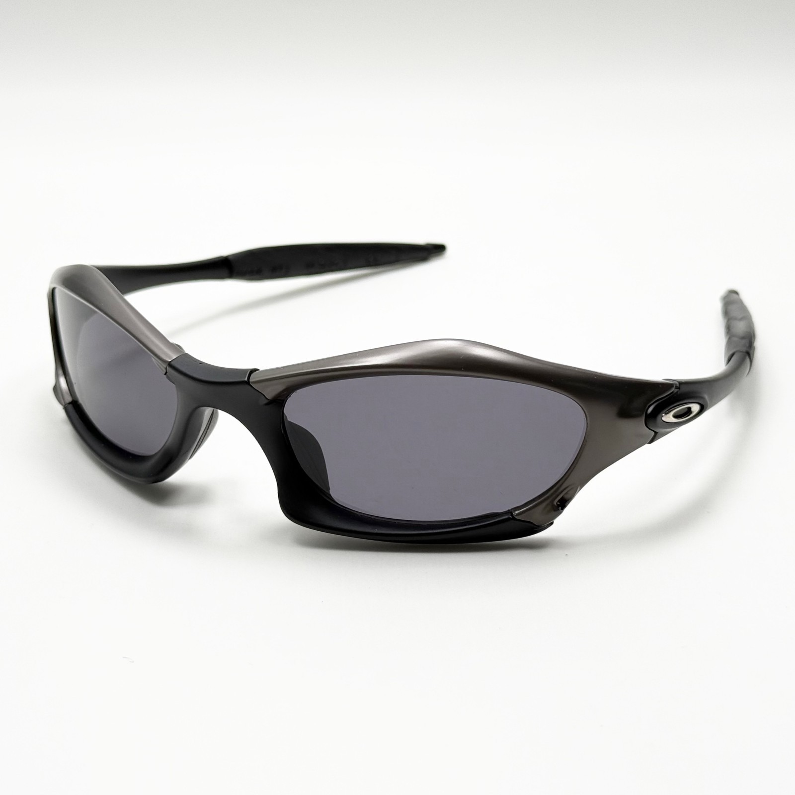 Oakley Splice Sunglasses Gunmetal Black Frame Black Lens Triple Black