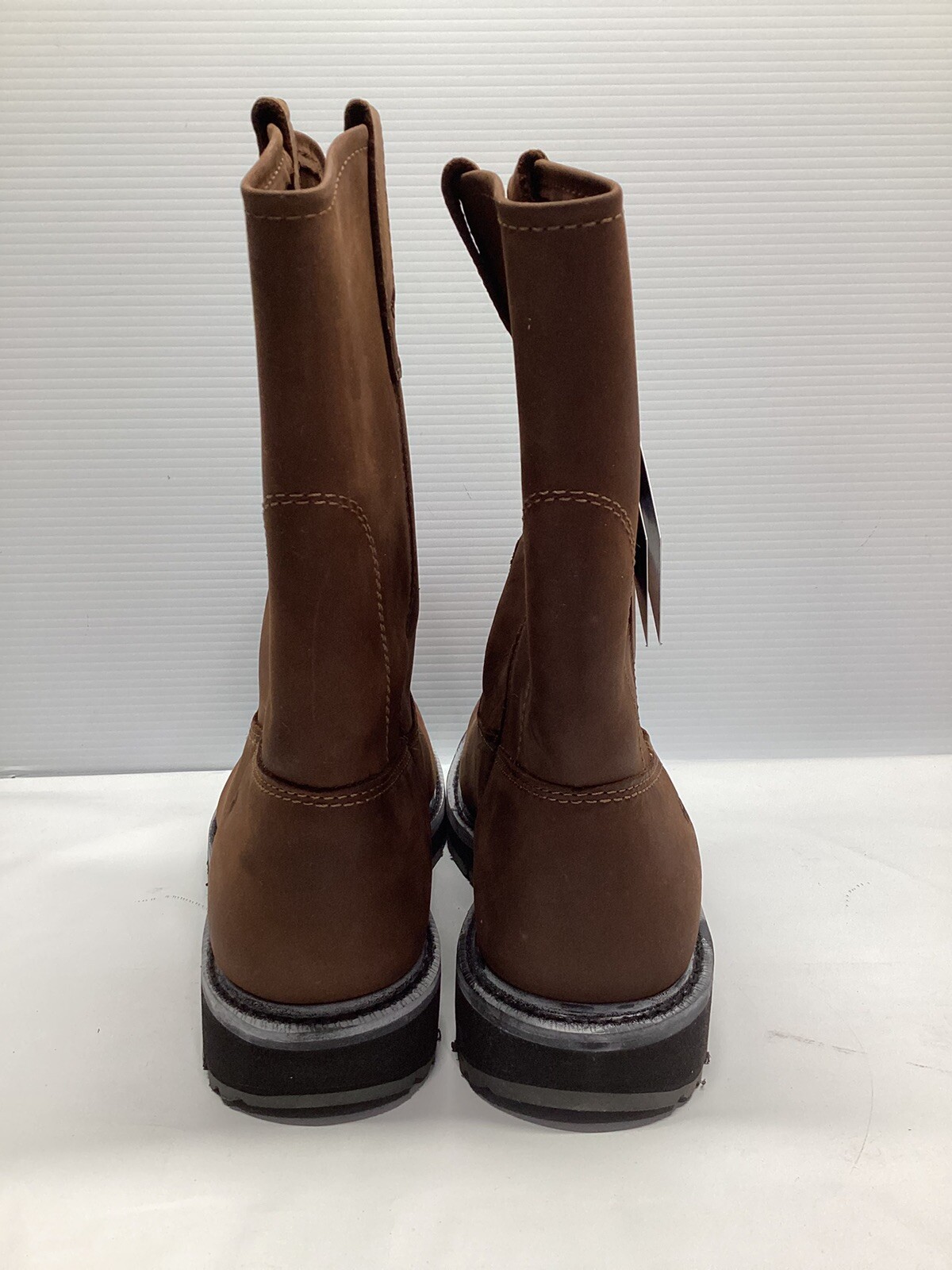 Wolverine Men 10″ Wellington Soft Toe Leather Work Boot Size 12M W04727