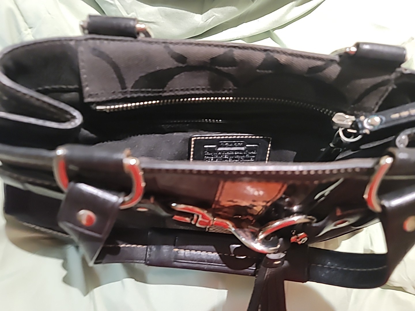 Make an Offer!! Vintage Coach CC Hampton logo designer Purse Handbag Bag 2000’s