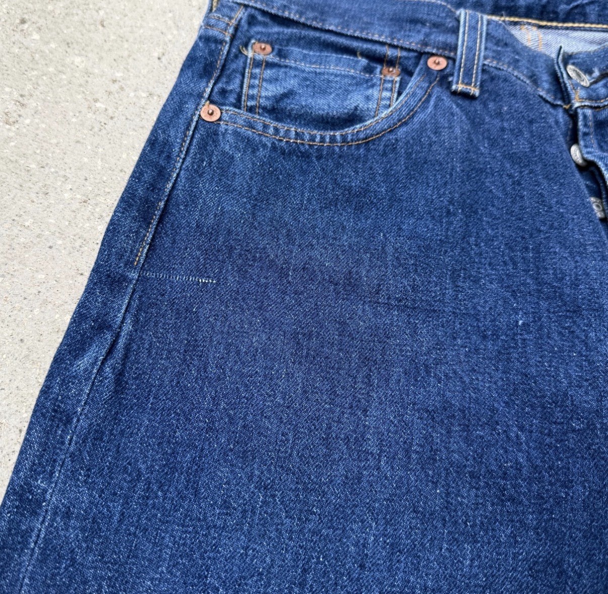 Levi’s LVC 501XX 1955 Era Selvedge Big E Valencia W31 L36 Made USA Vintage