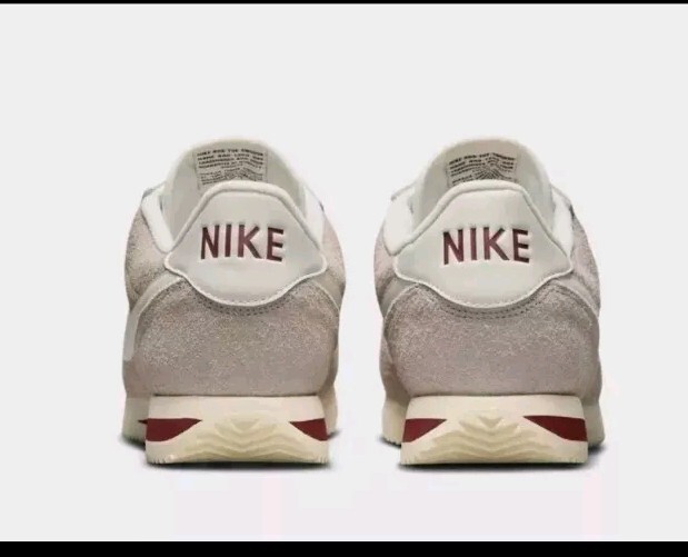 Men Sz 9.5 Nike Cortez SE College Gray Sail HF3142-001