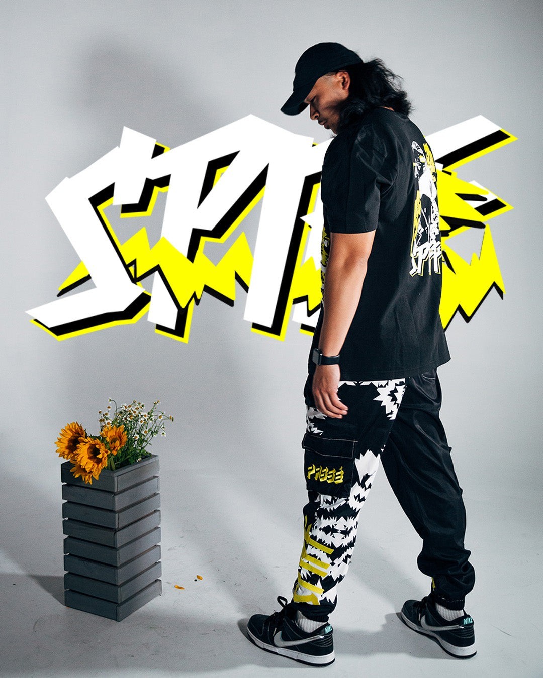 Spiff Passe Draken Tokyo Revengers Cargo Jogger Twin Dragon Tech Pants S