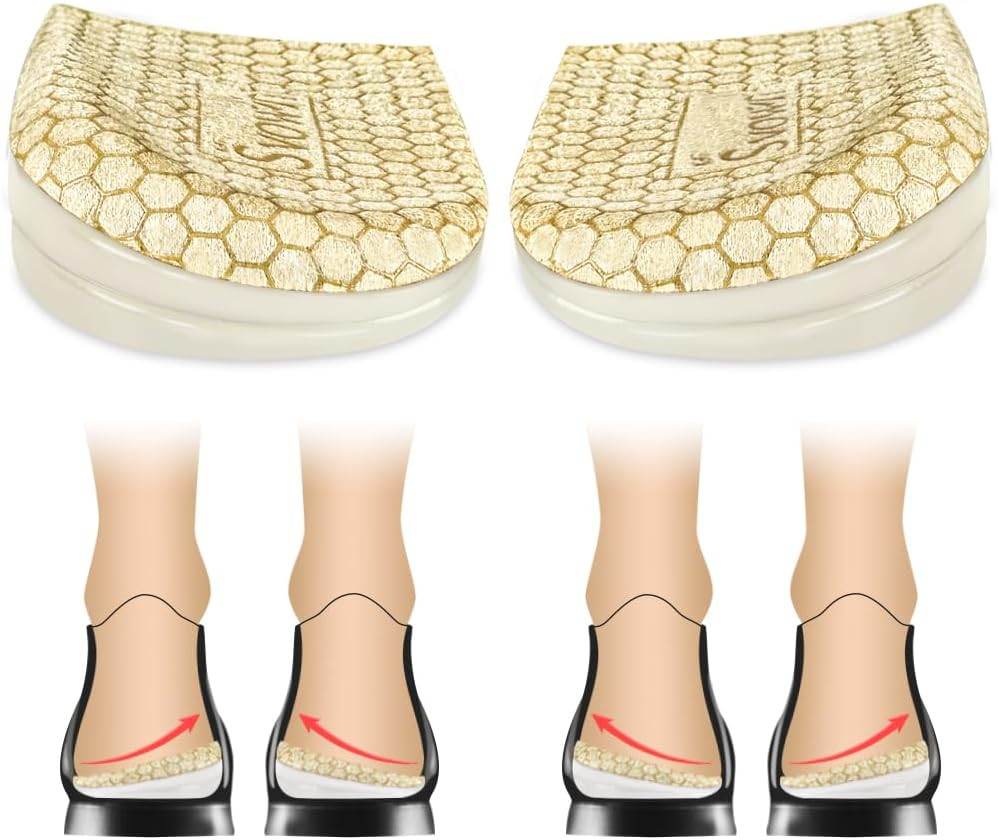 3 Layers Adjustable Supination Overpronation Insoles, Anti-Slip Medial Lateral H