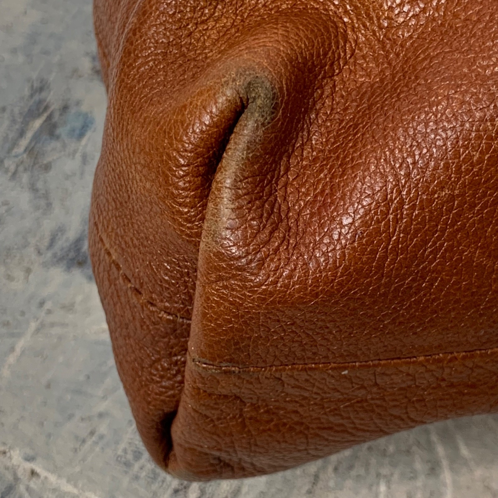 Fossil Amelia Hobo Crossbody Shoulder Bag Brown Leather SHB1819 Distressed