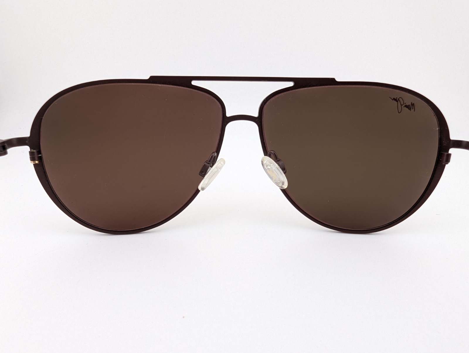 Maui Jim Sunglasses, MJ543-07M Shallows Matte Copper, 59-12-145, Titanium, Japan
