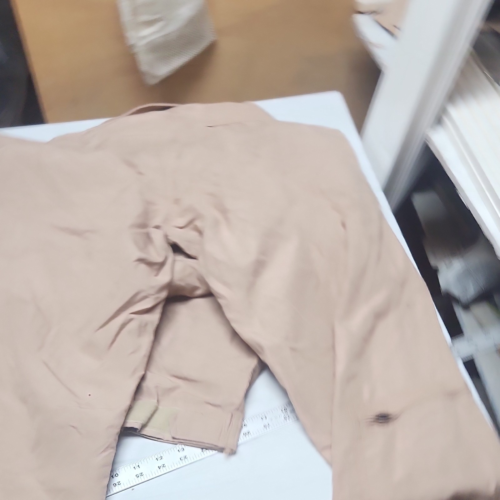 DJ Manufacturing Corp. Fire-Resistant CWU 27/P Flight Suit Coveralls Tan 40L