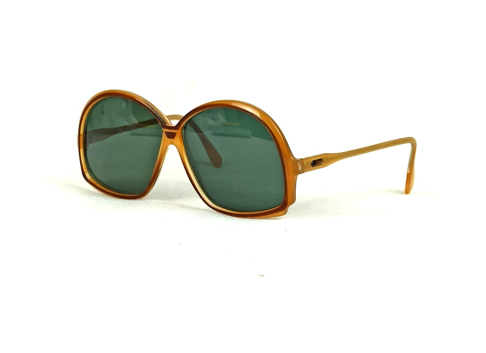 HIP-HOP CAZAL SUNGLASSES WEST GERMANY VINTAGE MOD. 156 ACETATE W/T ORIGINAL CASE