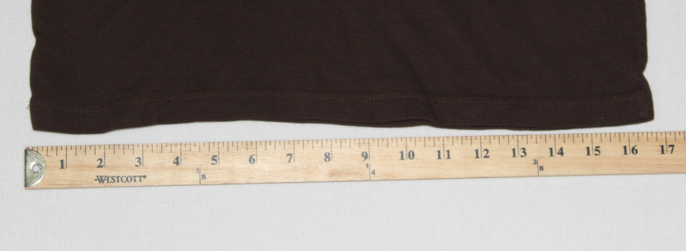 St John’s Classic Mock Top Women’s Size S Brown Long Sleeve Pullover Capsule