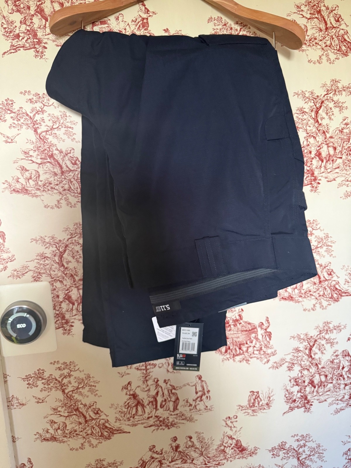 5.11 Tactical TacLite Pro Pants Mens 44×30 Dark Navy Ripstop Cargo Work EMS