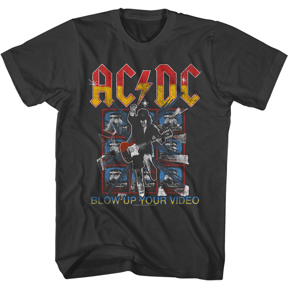 ACDC Angus Young Blow Up Your Video Men’s T Shirt
