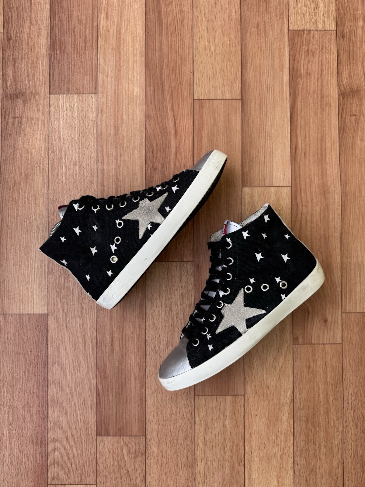 AUTHENTIC GOLDEN GOOSE FRANCY SNEAKERS SIZE EU 37 , US 7 , UK 4