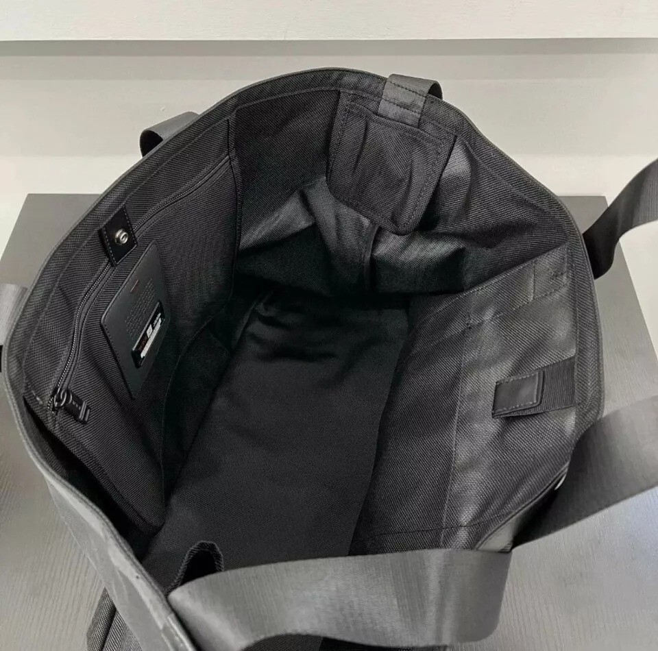 TUMI Alpha3 Carryall Tote Black 2203152 ballistic FXT nylon business bag Outlet
