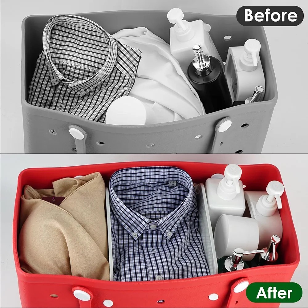 Divider Tray for Bogg Bag Beach Bag Accessories Organizer Dividers with Hook