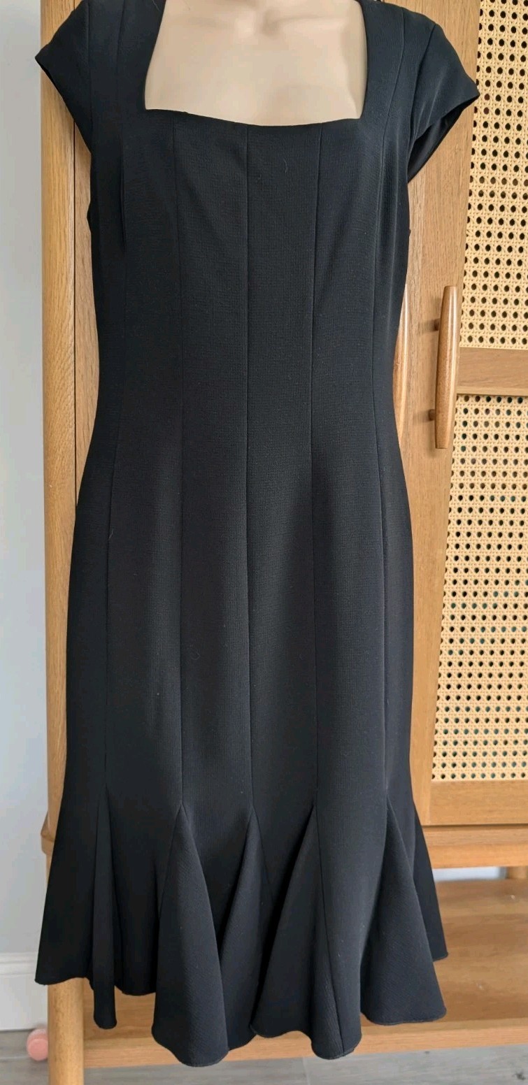 BCBG black Dress Classic Office Size 8