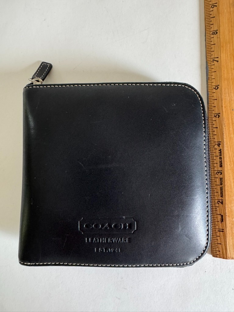 COACH LEATHERWARE CD Case
