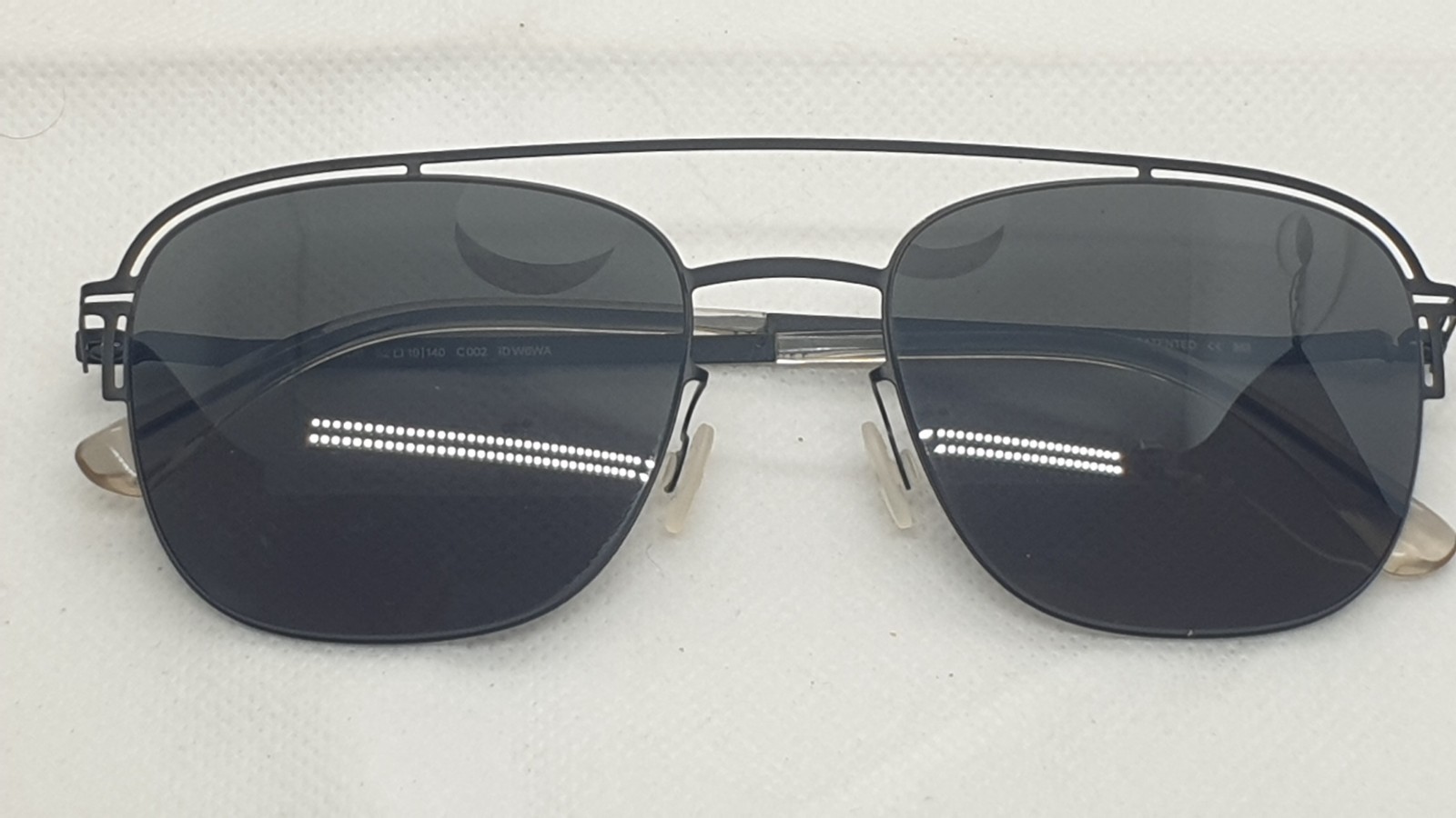MYKITA Sunglasses Matte Black Model “NOR” C002 Handmade in Germany