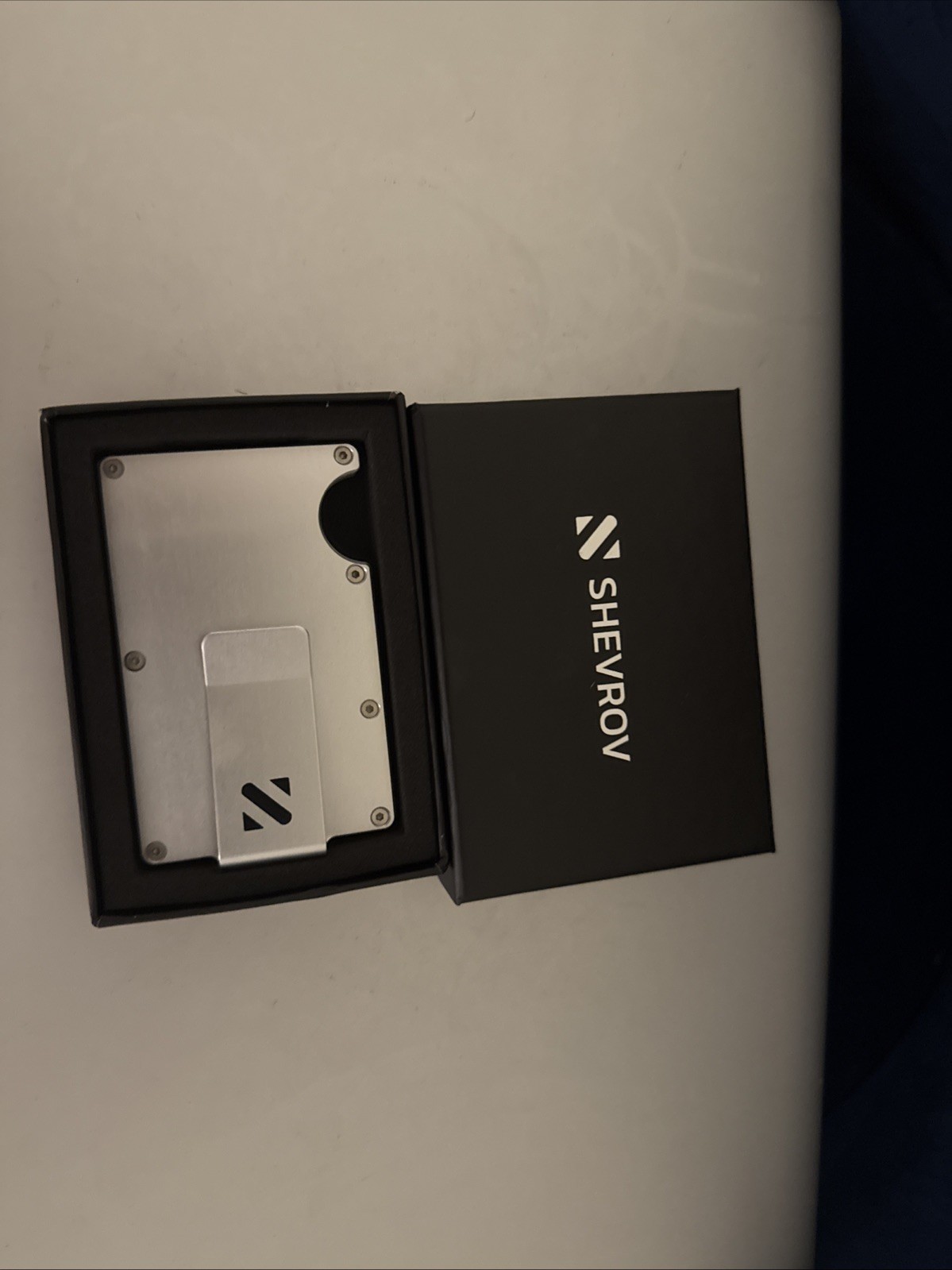 Shevrov Wallets Minimalist Aluminum Metal Wallet Brand New USA