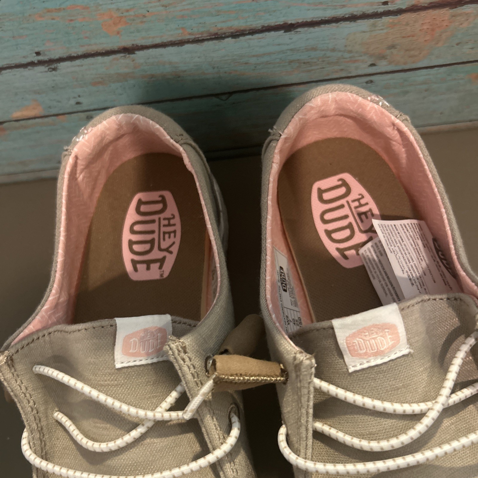 Hey Dude Wendy Heathered Stretch Quarry slip-on shoes