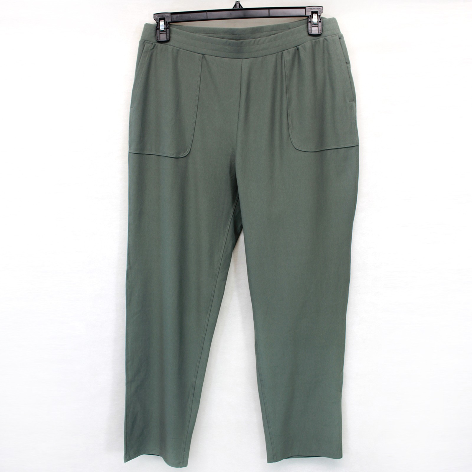 J. Jill Olive Green Slim Pocket Stretch Waist Pants Casual Style Small