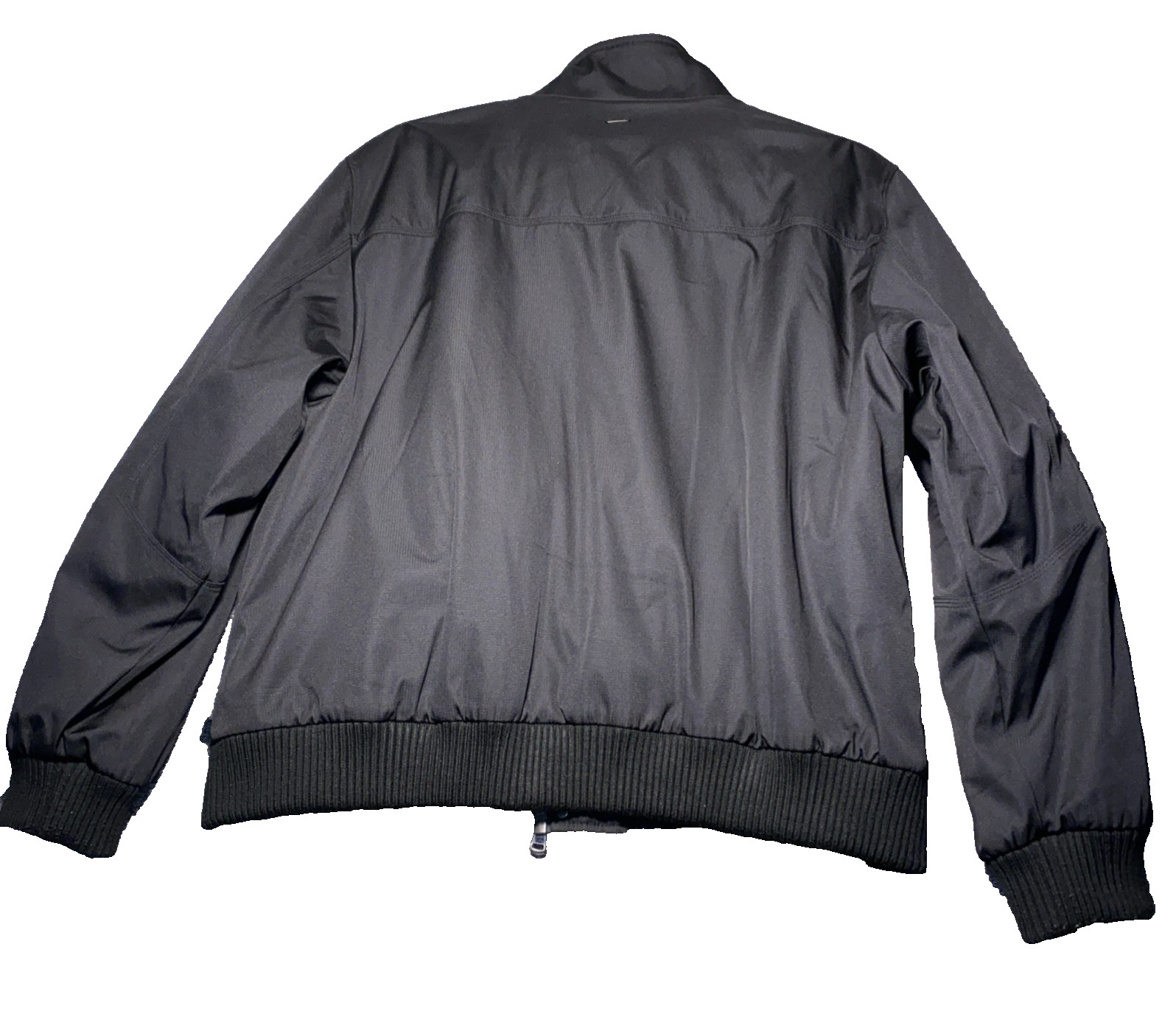 NWOT $195 Calvin Klein Men’s Black Classic Ripstop Bomber Coat Jacket Size XL
