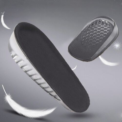 Gel Shoe Insole Invisible Height Increase Heel Lift Taller Insert Pad Silicone