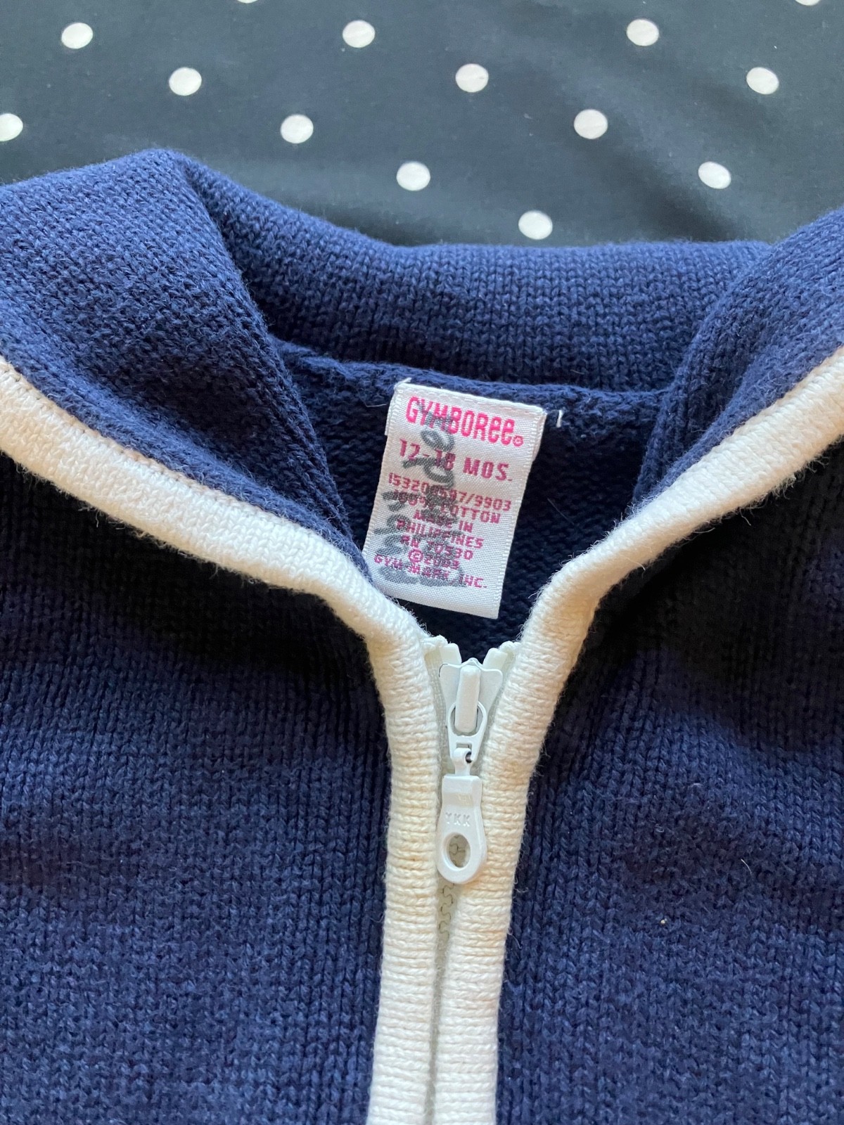 Y2K Gymboree 2003 Whale Watching zip sailor sweater yoga pants 12-18 cmb ship