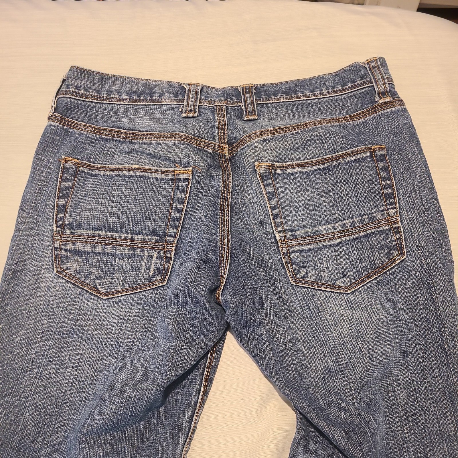 Arizona Mens Slim Straight Jeans Size 32×30