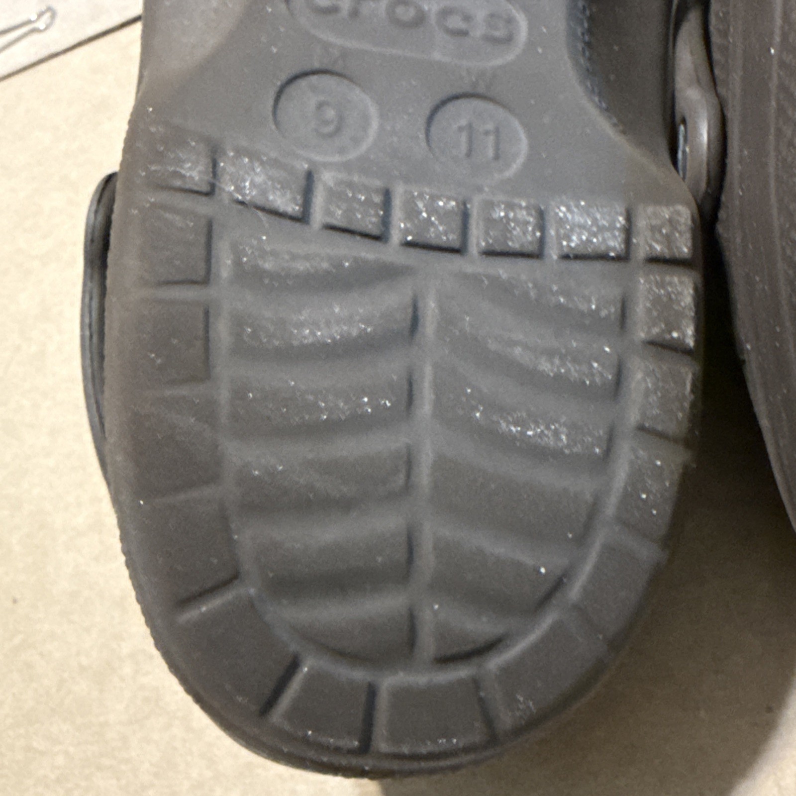 CROCS Baya Dark Brown Clogs M9 W11 – Preowned Very Clean