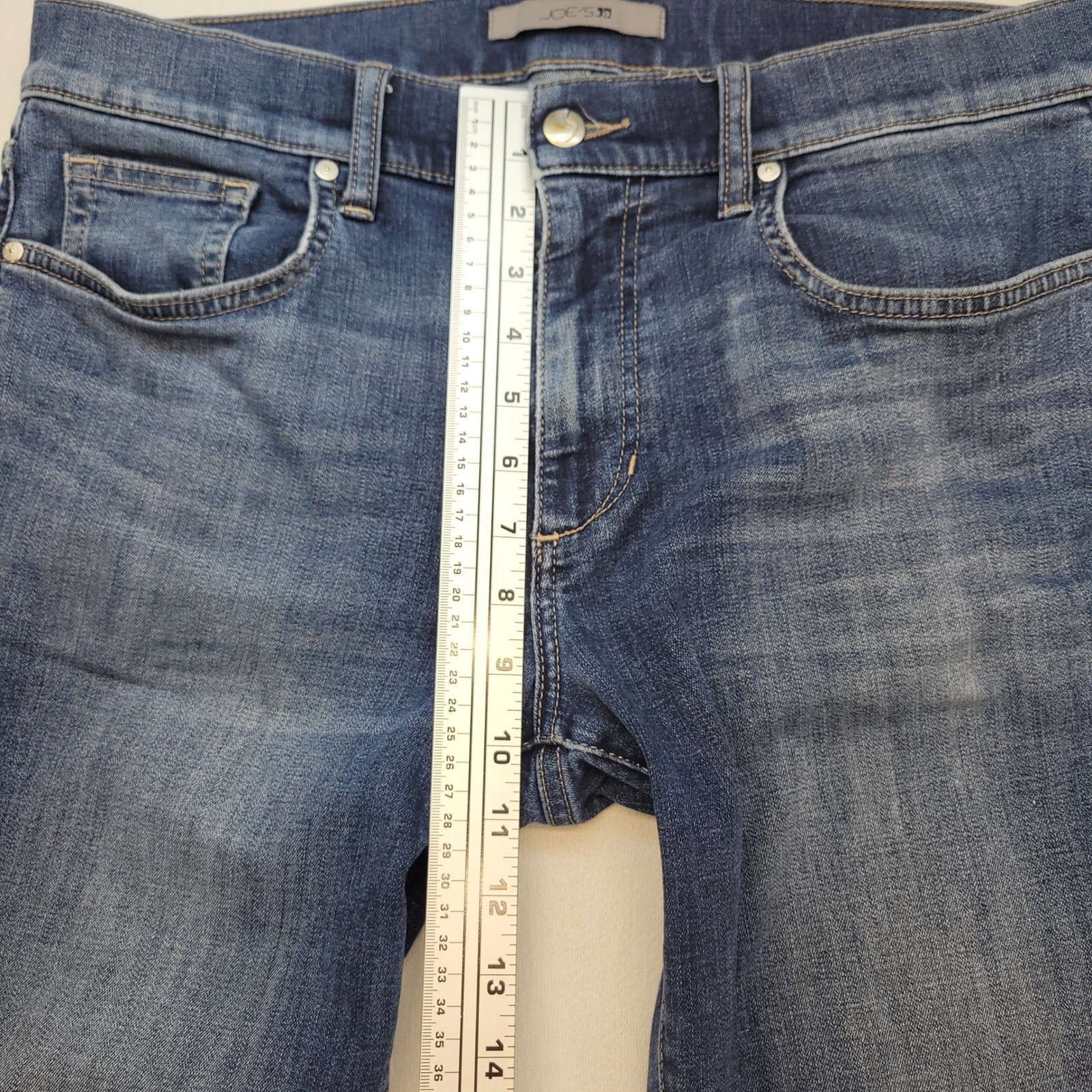 Joe’s Jeans Classic Straight Leg Mens 33×32 Blue Dark Wash Stretch Denim