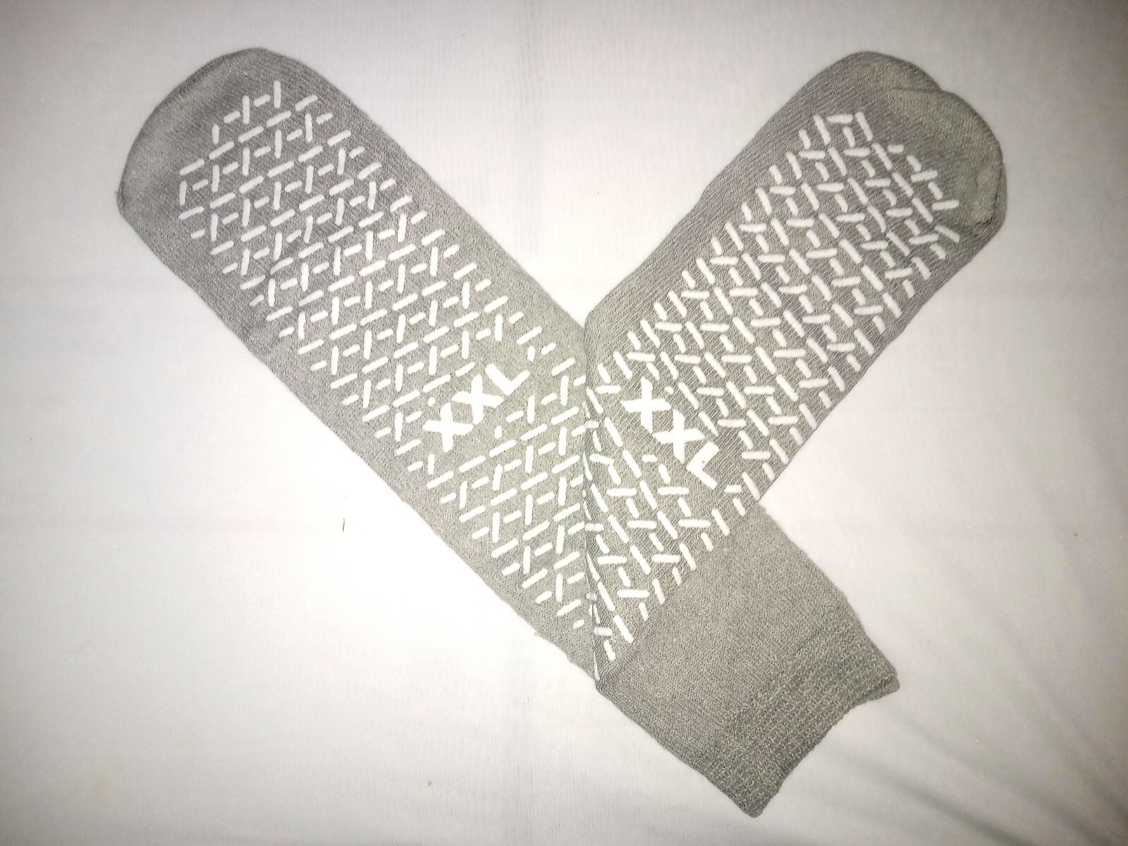 3 Pairs Double Sided XXL Non Skid Hospital Travel Slipper Socks Fast Shipping!!