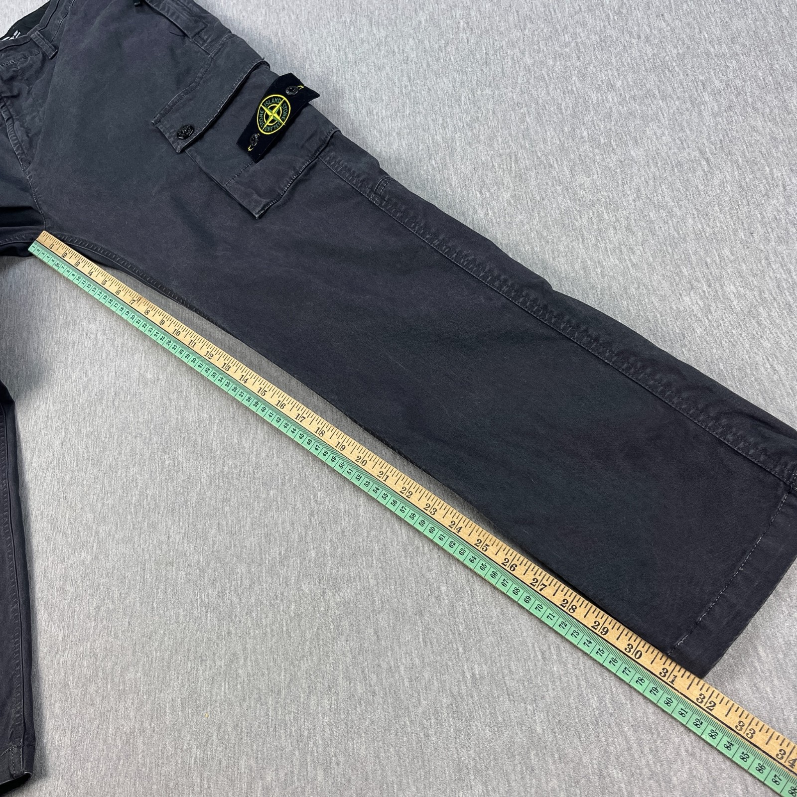 Stone Island Type SL Cargo Trouser Mens W34 *Fits 36×32 Gray Tapered Utility