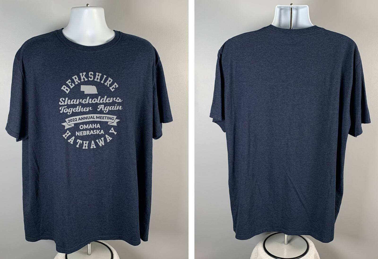 2022 Berkshire Hathaway Annual Meeting Shareholders Together T Shirt Mens 2XL
