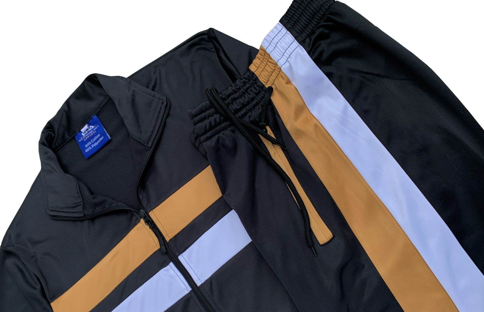 Men’s Classic Jogging Tracksuit Full Zip Activewear Track Jacket & Track pants