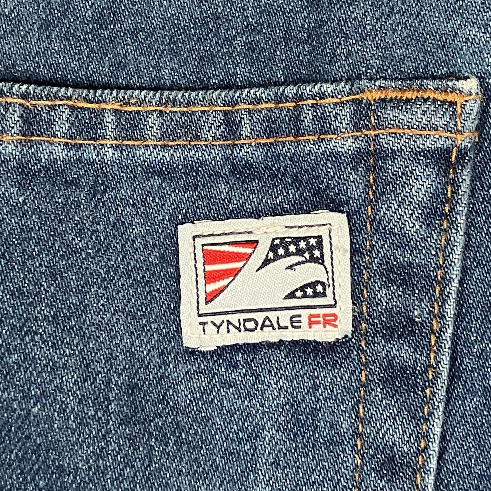 Tyndale FR’s CAT 2 NFPA 2112 Style # F290T USA Made 40×30 Denim Carpenter Jeans