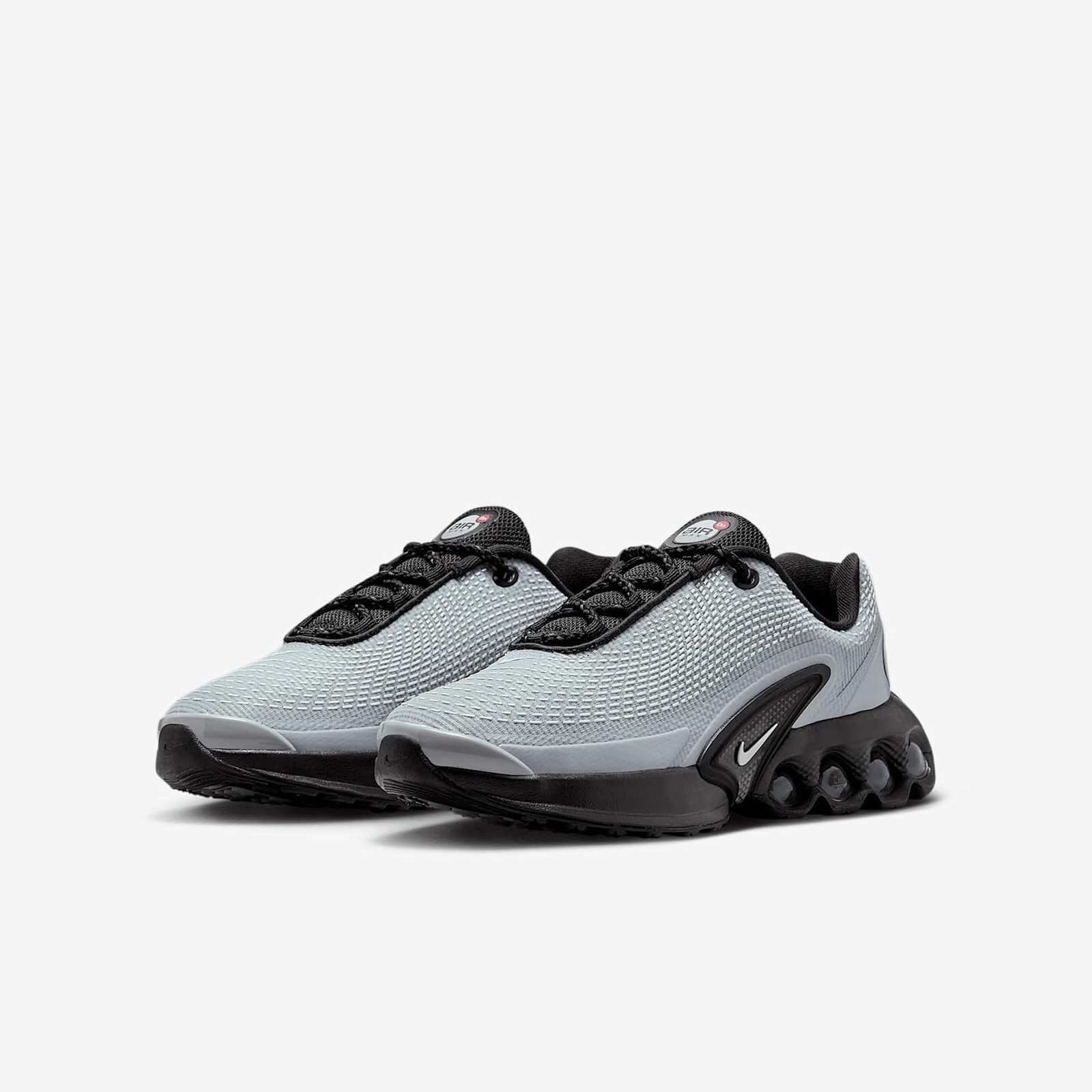 Nike Air Max Dn Big Kids’ Shoes (HV6419-001, Wolf Grey/Black/Anthracite/Summit W