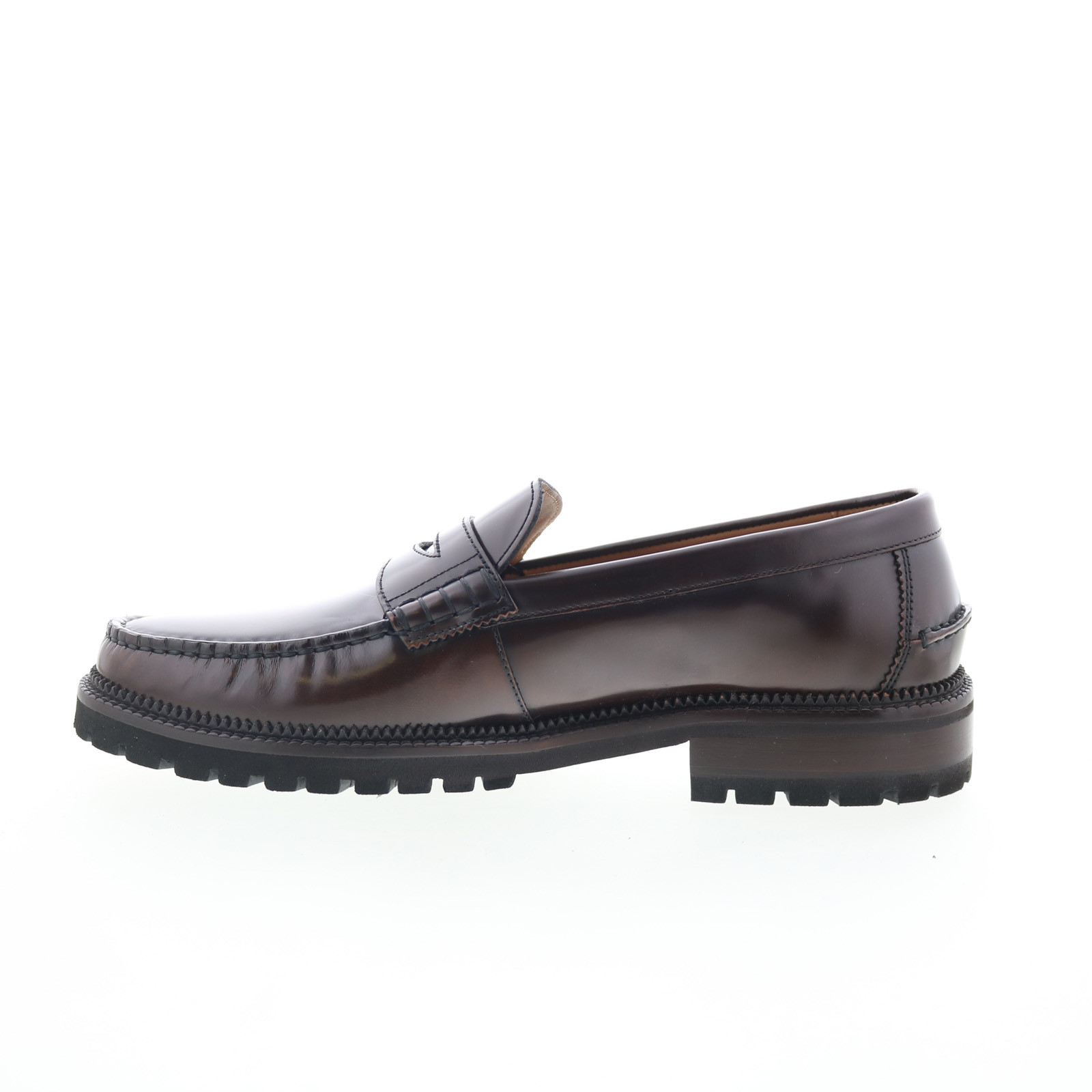 Johnston & Murphy Donnell Penny Mens Brown Loafers & Slip Ons Penny Shoes