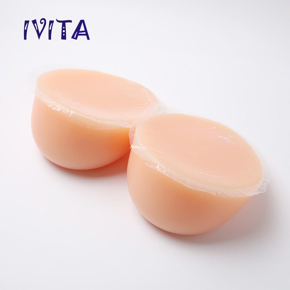 GG Cup Self Adhesive Silicone Breast Forms 8XL Fake Big Boobs Crossdresser Use