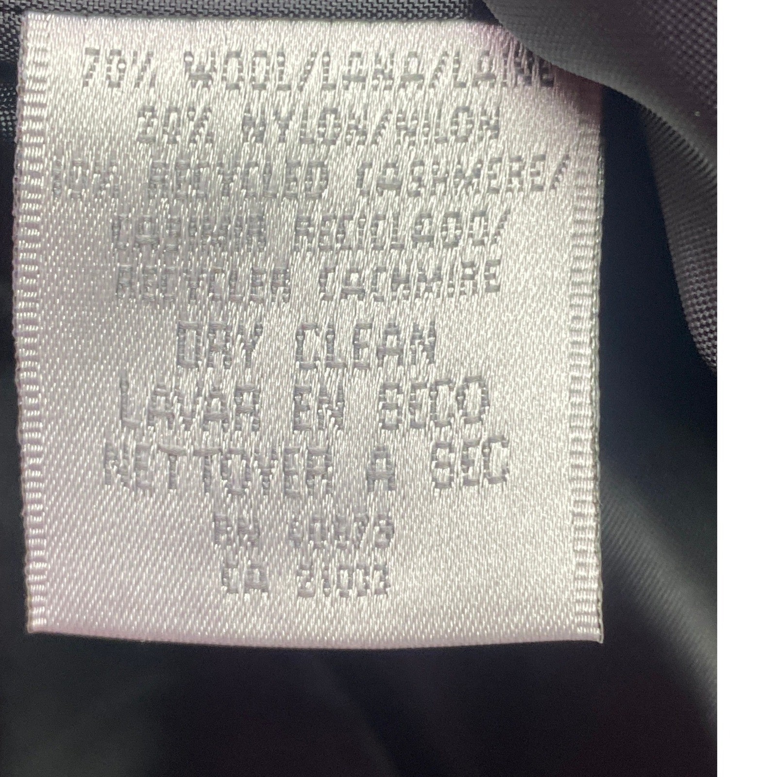 Harve Benard Jacket Womens 14 Black Wool Cashmere Blend Preppy Old Money